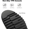 image:imageDREAM PAIRS Snow Winter Boots for Women Resistant Warm MidCalf Boots Faux Fur Lined Lace Up Antislip Outdoor Hiking BootiesBlack
