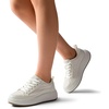 image:imageDREAM PAIRS Women Platform Chunky Lightweight Comfortable Casual Lace Up Sky Walking Fashion SneakersBeige