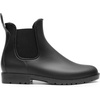 image:imageDREAM PAIRS Womens Ankle Rain Boots Chelsea Short Boots Waterproof Elastic Slip On Lightweight Comfortable Garden Outdoor ShoesBlack