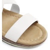 image:imageDREAM PAIRS Womens Ankle Strap Low Wedge SandalsWhite