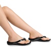 image:imageDREAM PAIRS Womens Arch Support Flip Flops Comfortable Dressy Orthopedic Thong Sandals Slides with Bow for Walking Summer VacationAll Black