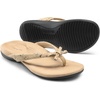 image:imageDREAM PAIRS Womens Arch Support Flip Flops Comfortable Dressy Orthopedic Thong Sandals Slides with Bow for Walking Summer VacationCork
