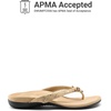image:imageDREAM PAIRS Womens Arch Support Flip Flops Comfortable Dressy Orthopedic Thong Sandals Slides with Bow for Walking Summer VacationCork