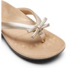 image:imageDREAM PAIRS Womens Arch Support Flip Flops Comfortable Dressy Orthopedic Thong Sandals Slides with Bow for Walking Summer VacationGold