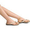 image:imageDREAM PAIRS Womens Arch Support Flip Flops Comfortable Dressy Orthopedic Thong Sandals Slides with Bow for Walking Summer VacationNude