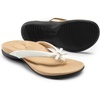 image:imageDREAM PAIRS Womens Arch Support Flip Flops Comfortable Dressy Orthopedic Thong Sandals Slides with Bow for Walking Summer VacationWhite