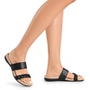 image:imageDREAM PAIRS Womens Arch Support Slides Flat Sandals Soft Cushion Slippers With Adjustable Straps