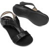 image:imageDREAM PAIRS Womens Arch Support TStrap Orthopedic Flat SandalsAll Black