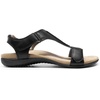 image:imageDREAM PAIRS Womens Arch Support TStrap Orthopedic Flat SandalsBlack