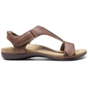 image:imageDREAM PAIRS Womens Arch Support TStrap Orthopedic Flat SandalsBrown