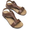 image:imageDREAM PAIRS Womens Arch Support TStrap Orthopedic Flat SandalsBrown