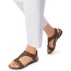 image:imageDREAM PAIRS Womens Arch Support TStrap Orthopedic Flat SandalsBrown