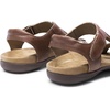 image:imageDREAM PAIRS Womens Arch Support TStrap Orthopedic Flat SandalsBrown