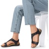 image:imageDREAM PAIRS Womens Arch Support TStrap Orthopedic Flat SandalsGrey