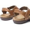 image:imageDREAM PAIRS Womens Arch Support TStrap Orthopedic Flat SandalsTan