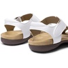 image:imageDREAM PAIRS Womens Arch Support TStrap Orthopedic Flat SandalsWhite