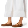 image:imageDREAM PAIRS Womens Ballet Flats Foldable Square Toe Mary Jane Flats Comfortable Slip On Dress Shoes Business Casual Work Mary Jane ShoesBrown