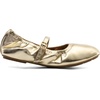 image:imageDREAM PAIRS Womens Ballet Flats Foldable Square Toe Mary Jane Flats Comfortable Slip On Dress Shoes Business Casual Work Mary Jane ShoesGold