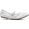 image:imageDREAM PAIRS Womens Ballet Flats Foldable Square Toe Mary Jane Flats Comfortable Slip On Dress Shoes Business Casual Work Mary Jane ShoesWhite