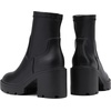 image:imageDREAM PAIRS Womens Chelsea Platform Boots Elastic Chunky Heel Lug Sole Ankle Booties ShoesBlackPu