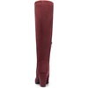 image:imageDREAM PAIRS Womens Chunky Heel Knee High BootsBurgundy