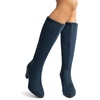 image:imageDREAM PAIRS Womens Chunky Heel Knee High BootsDarkBlue