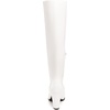 image:imageDREAM PAIRS Womens Chunky Heel Knee High BootsWhitePu