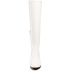 image:imageDREAM PAIRS Womens Chunky Heel Knee High BootsWhitePu