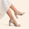 image:imageDREAM PAIRS Womens Chunky Heels Block Round Open Toe Ankle Strap Heel Fashion Wedding Party Comfort Dress Sandals ShoesGold