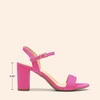 image:imageDREAM PAIRS Womens Chunky Heels Block Round Open Toe Ankle Strap Heel Fashion Wedding Party Comfort Dress Sandals ShoesHot Pink