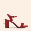 image:imageDREAM PAIRS Womens Chunky Heels Block Round Open Toe Ankle Strap Heel Fashion Wedding Party Comfort Dress Sandals ShoesRed