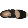 image:imageDREAM PAIRS Womens Close Toe Espadrilles Platform Slip on Elastic Criss Cross Straps Dressy Wedges SandalsBlack Suede