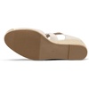 image:imageDREAM PAIRS Womens Close Toe Espadrilles Platform Slip on Elastic Criss Cross Straps Dressy Wedges SandalsLinen
