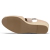 image:imageDREAM PAIRS Womens Close Toe Espadrilles Platform Slip on Elastic Criss Cross Straps Dressy Wedges SandalsNude