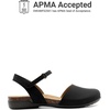 image:imageDREAM PAIRS Womens Closed Toe Sandals Arch Support Comfort Cork Footbed Flat Sandals Summer ShoesBlack