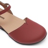 image:imageDREAM PAIRS Womens Closed Toe Sandals Arch Support Comfort Cork Footbed Flat Sandals Summer ShoesBurgundy