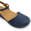 image:imageDREAM PAIRS Womens Closed Toe Sandals Arch Support Comfort Cork Footbed Flat Sandals Summer ShoesNavy