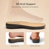 image:imageDREAM PAIRS Womens Closed Toe Sandals Arch Support Comfort Cork Footbed Flat Sandals Summer ShoesNavy