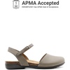 image:imageDREAM PAIRS Womens Closed Toe Sandals Arch Support Comfort Cork Footbed Flat Sandals Summer ShoesTaupe