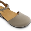 image:imageDREAM PAIRS Womens Closed Toe Sandals Arch Support Comfort Cork Footbed Flat Sandals Summer ShoesTaupe