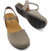 image:imageDREAM PAIRS Womens Closed Toe Sandals Arch Support Comfort Cork Footbed Flat Sandals Summer ShoesTaupe