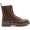 image:imageDREAM PAIRS Womens Combat Ankle Boots Lace up Lug Sole Fashion Booties ShoesBrown