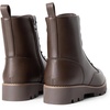 image:imageDREAM PAIRS Womens Combat Ankle Boots Lace up Lug Sole Fashion Booties ShoesBrown