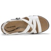 image:imageDREAM PAIRS Womens Comfortable Arch Support Wedge Sandals Open Toe Summer Walking ShoeWhite