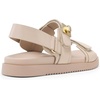 image:imageDREAM PAIRS Womens Comfortable Open Toe Flat Sandals Fashion One Band Summer Dessy SandalsBeigepu
