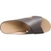 image:imageDREAM PAIRS Womens Cork Slide Sandals Slip On Open Toe Cute Platform Cross Flat Sandals For SummerBrownPu