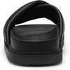 image:imageDREAM PAIRS Womens Crisscross Open Toe Slide Sandals Flat Comfort Slip on SandalsBlack