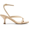 image:imageDREAM PAIRS Womens Dressy Kitten Heel Sandals Sylvestra Strappy Open Square Toe Heels with Ankle Strap for Wedding Guest Parties and Special OccasionsNudepu