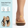 image:imageDREAM PAIRS Womens Flat Sandals Arch Support Orthopedic Comfortable Soft Cushion Summer TStrap Walking Thong SandalsBlack