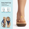 image:imageDREAM PAIRS Womens Flat Sandals Arch Support Orthopedic Comfortable Soft Cushion Summer TStrap Walking Thong SandalsNavy